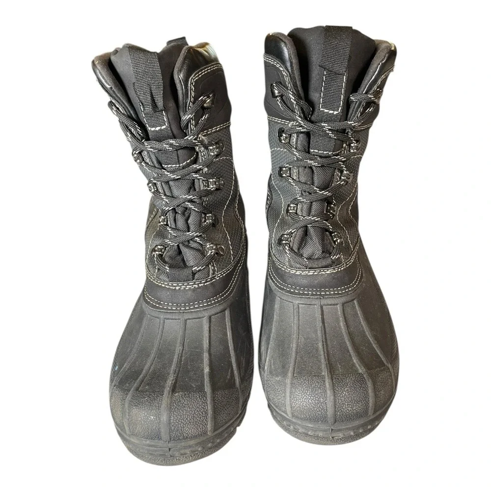 Unisex Kids Thermolite Snow Boots Black US Size 9